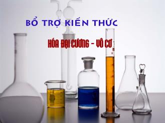 Ôn thi Đại học môn Hóa học - Bài 14: Các định luật trong hóa học - Nguyễn Tấn Trung