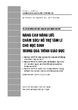 Bồi dưỡng thường xuyên - Module THCS 10: Rào cản học tập của các đối tượng học sinh THCS - Nguyễn Quang Uẩn