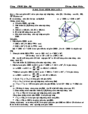 50 Bài toán hình học lớp 9 - Phùng Mạnh Điềm