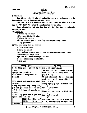 Giáo án Đại số 9 - Tuần 22 - Phạm Thị Lan