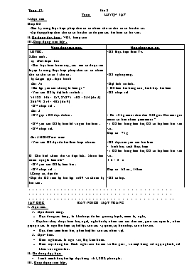 Giáo án chuẩn kiến thức kĩ năng Lớp 4 - Tuần 17 - Năm học 2015-2016