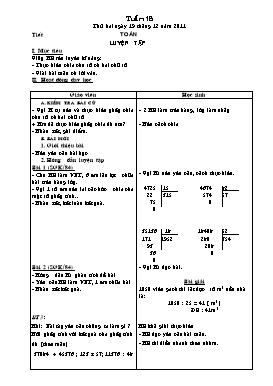 Giáo án Lớp 4 - Tuần 16 - Năm học 2011-2012