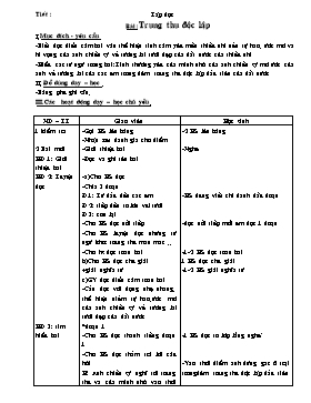 Giáo án Lớp 4 - Tuần 7 - Năm học 2011-2012