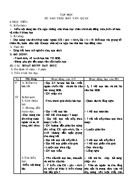 Giáo án Toán, Tiếng việt Lớp 4 - Tuần 27 - Năm học 2015-2016