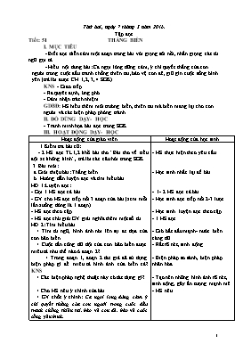 Giáo án tổng hợp Lớp 4 - Tuần 26 - Năm học 2015-2016