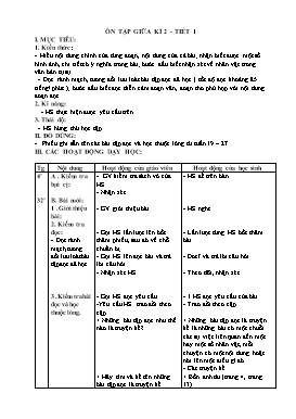 Giáo án tổng hợp Lớp 4 - Tuần 28 - Năm học 2014-2015