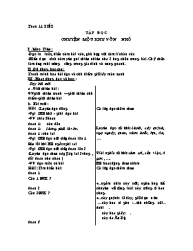 Giáo án các môn Lớp 5 - Tuần 11 (Bản 2 cột)