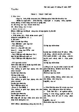 Giáo án các môn Lớp 5 - Tuần 20 (Bổ sung)