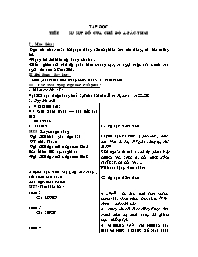 Giáo án các môn Lớp 5 - Tuần 6 (Bản 2 cột)