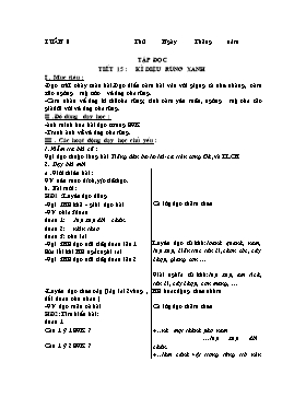 Giáo án các môn Lớp 5 - Tuần 8 (Bản 2 cột)