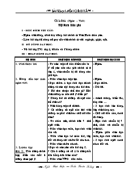 Giáo án Chính tả Lớp 5 - Trần Xuân Trưởng