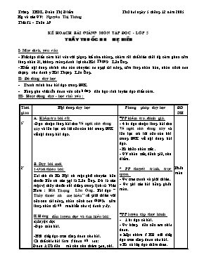 Giáo án môn Toán Lớp 5 - Tuần 16 - Nguyễn Thị Thắng