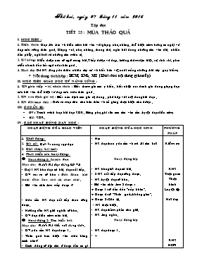 Giáo án Tập đọc Lớp 5 - Tuần 12