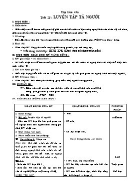 Giáo án Tập làm văn Lớp 5 - Tuần 13 - Năm học 2015-2016