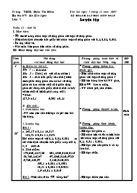 Giáo án Toán Lớp 5 - Tiết 56 đến 60 - Hà Kim Ngân