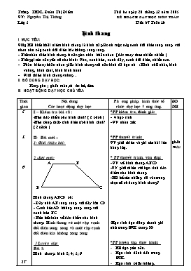 Giáo án Toán Lớp 5 - Tuần 18 - Nguyễn Thị Thắng