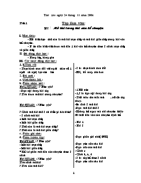 Giáo án Tổng hợp Lớp 4 - Tuần 11, Thứ 6 (Bản 2 cột)