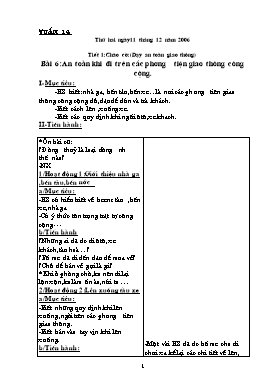 Giáo án Tổng hợp Lớp 4 - Tuần 14 (Bản 2 cột)