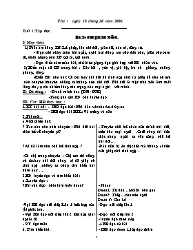 Giáo án Tổng hợp Lớp 4 - Tuần 6, Thứ 4 (Bản 2 cột)