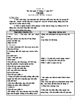 Giáo án Tổng hợp Lớp 5 - Tuần 13 - Năm học 2017-2018 (Bản 2 cột)