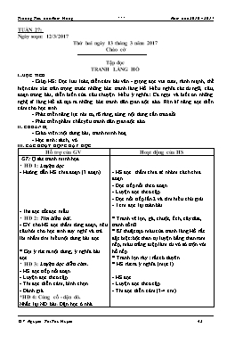 Giáo án Tổng hợp Lớp 5 - Tuần 27 - Năm học 2016-2017 - Nguyễn Thị Thu Huyền