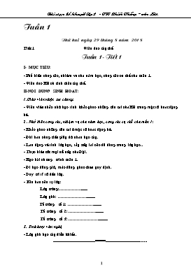 Giáo áo bổ sung Tổng hợp các môn Lớp 2 - Năm học 2018-2019 - Trường TH Chiến Thắng