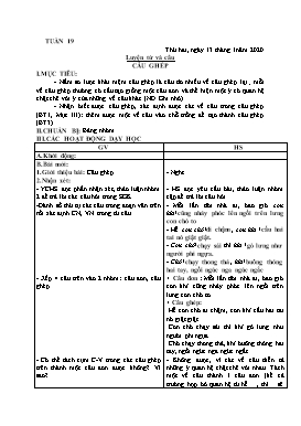 Giáo án Tổng hợp buổi chiều Lớp 5 - Tuần 19 - Năm học 2019-2020