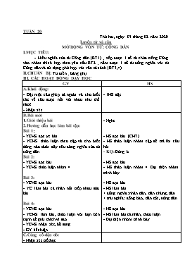 Giáo án Tổng hợp buổi chiều Lớp 5 - Tuần 20 - Năm học 2019-2020