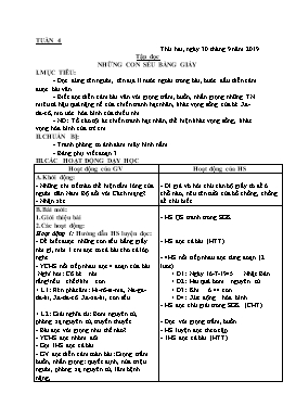 Giáo án Tổng hợp buổi sáng Lớp 5 - Tuần 4 - Năm học 2019-2020