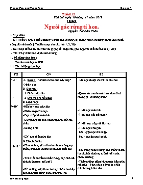Giáo án Tổng hợp Khối 5 - Tuần 13 - Năm học 2019-2020 - Trường TH Quảng Thái