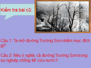 Bài giảng Lịch sử 5 - Bài 23: Sấm sét đêm giao thừa