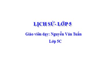 Bài giảng Lịch sử lớp 5 - Bài 20: Bến Tre đồng khởi