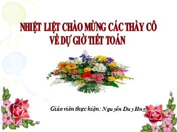 Bài giảng Toán lớp 4 - Bài: So sánh hai phân số khác mẫu số