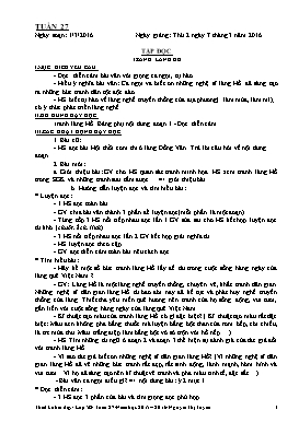 Thiết kế bài dạy lớp 5A - Tuần 27 Năm học 2016-2017 - Nguyễn Thị Thanh Loan
