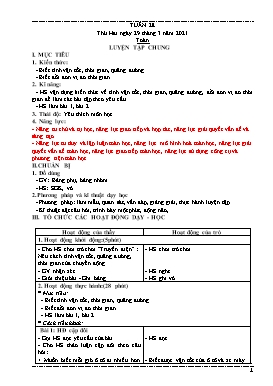 Giáo án Lớp 5 soạn theo ĐHPTNLHS - Tuần 28 - Năm học 2020-2021